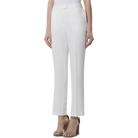 Tahari Pants - TAHARI NWT ASL Twill High Rise Dress Pants Ivory